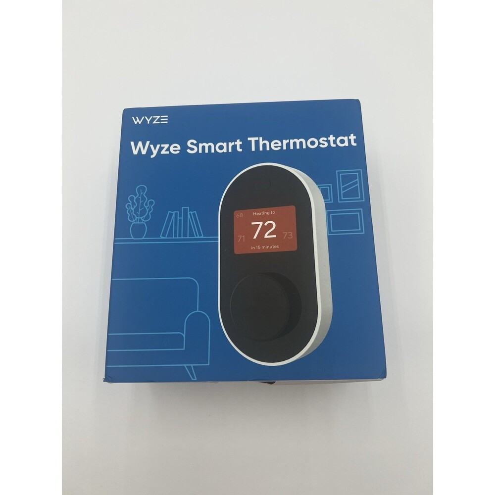 Wyze Smart Thermostat WiFi Home* New Open Box Alexa Google Control From Anywhere